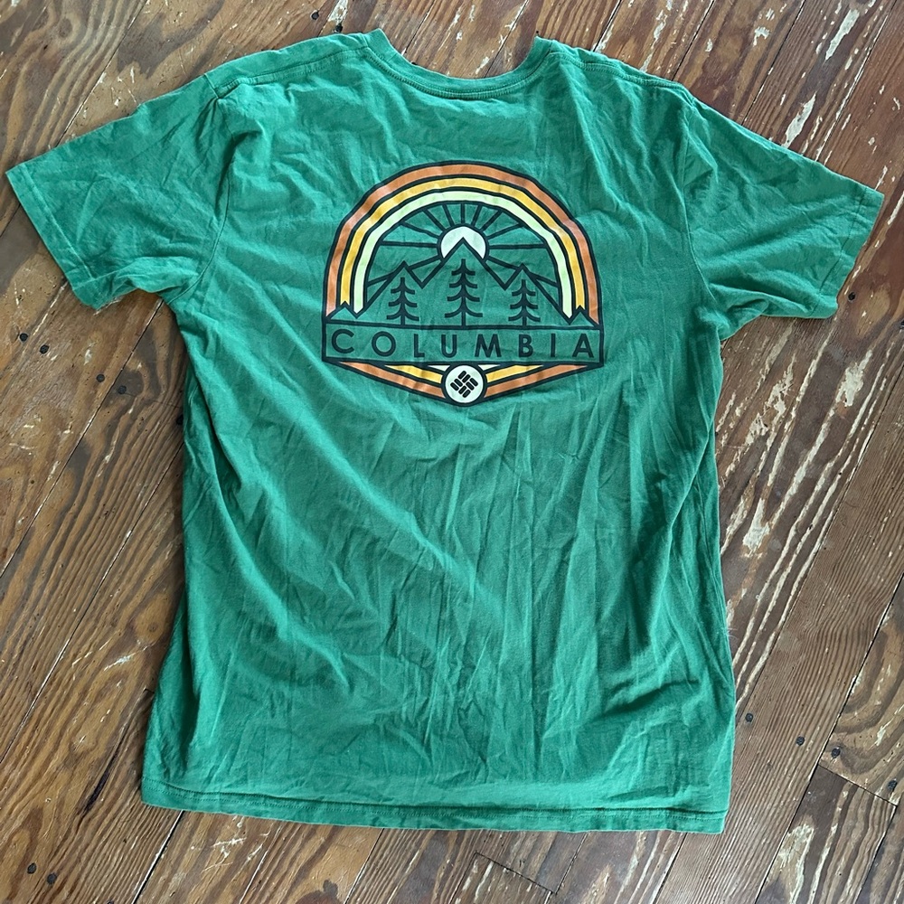 Columbia Forest Green Adventure Tee